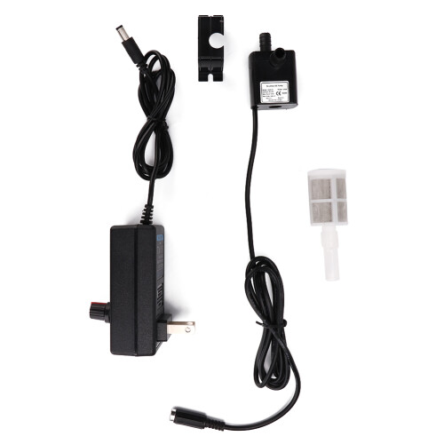 Durable Submersible Water Pump Quiet Operation USB Powered Adjustable Flow Rate Amphibious Freshwater System Oxygen Aeration Multi Use Application