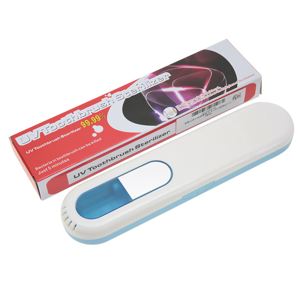 Light Universal Electric Toothbrush Sanitizer With Uv Travel-Sized Sanitizing Case Featuring Smart Auto Operation And Dual Power Supply Options