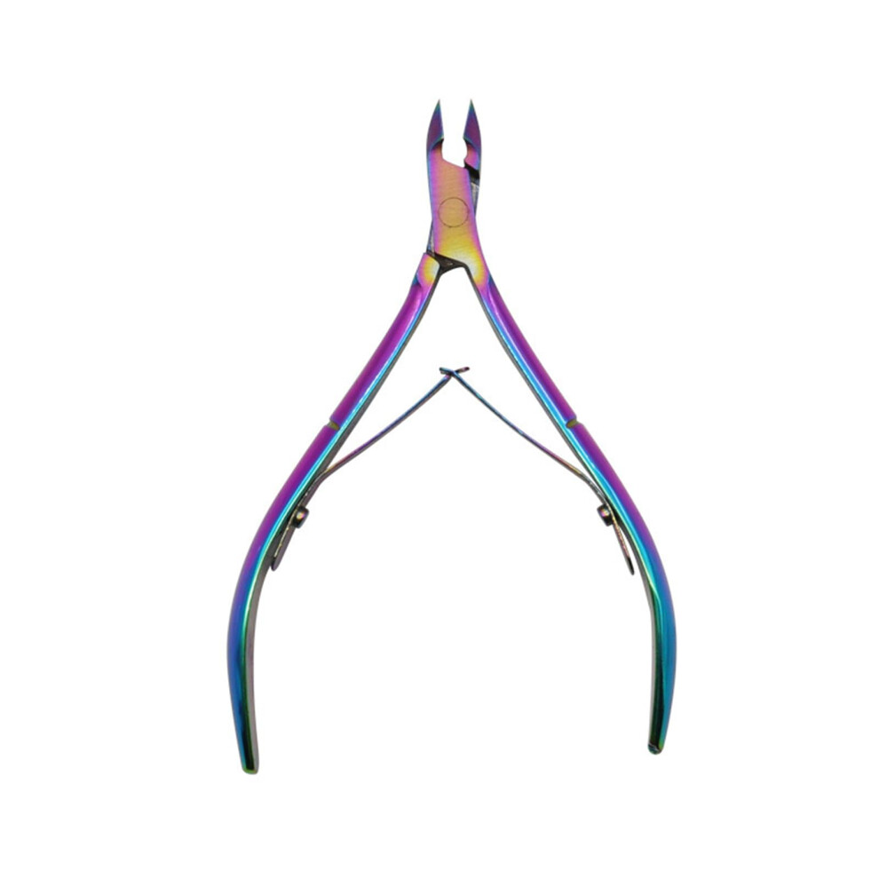 Professional Stainless Steel Cuticle Trimmer and Scissors with Sharp Precision Blades for Manicure