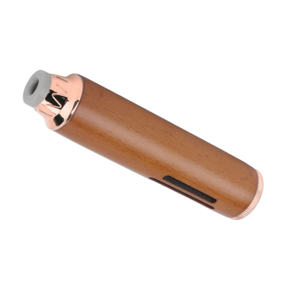 Portable Rose Car Ashtray Aluminum Alloy 130X28mm Cigarette Holder Gold 5001380885152