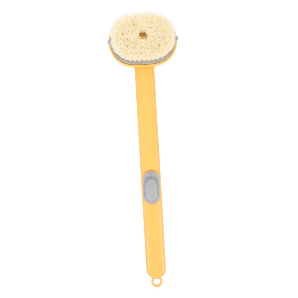 Back Scrubber for Shower with Long Handle Bath Brush, Gentle Exfoliation for Hard to Reach Areas