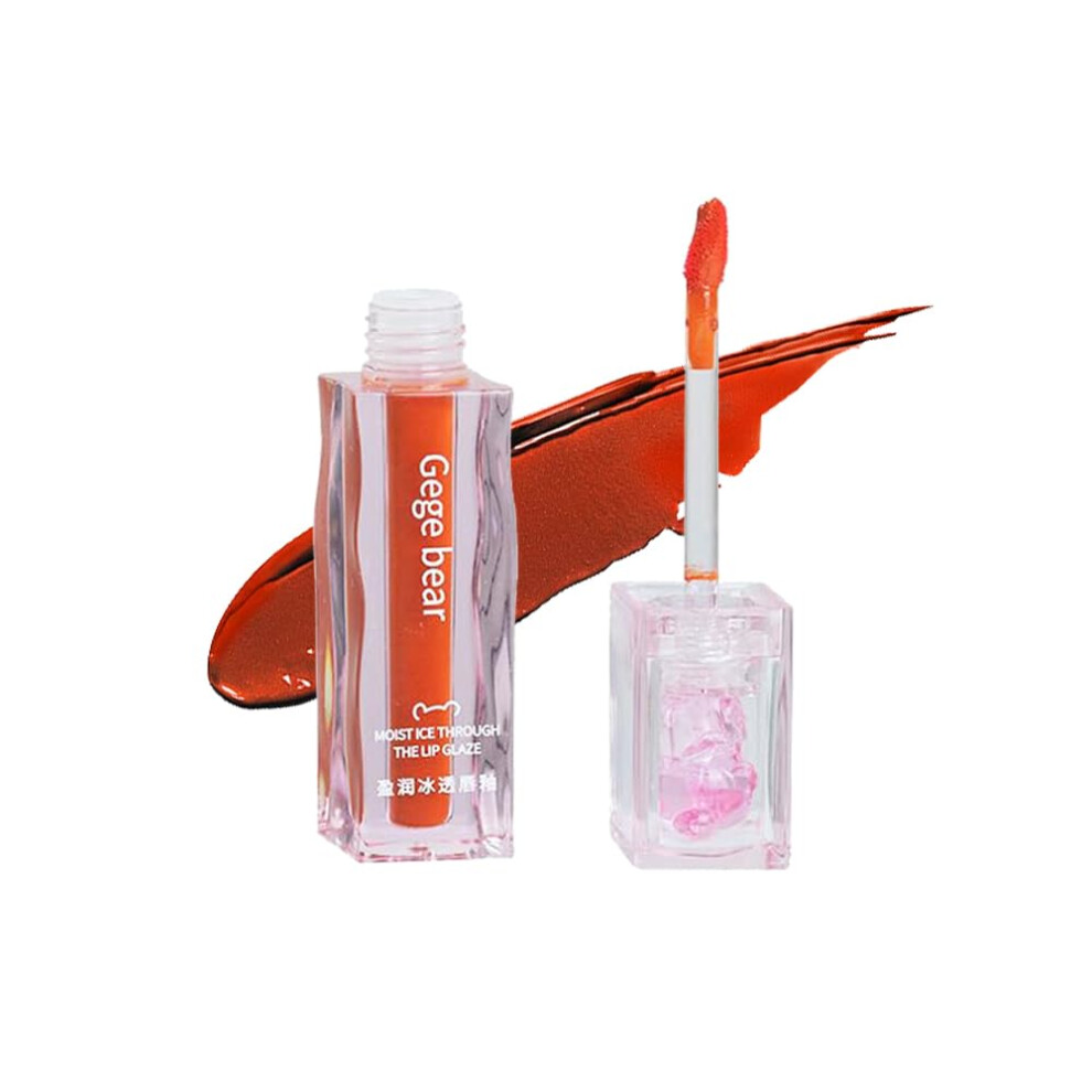 Moisturizing Lipstick Waterproof Lip Glaze Full Coverage Color Longwear Smooth Luster Finish