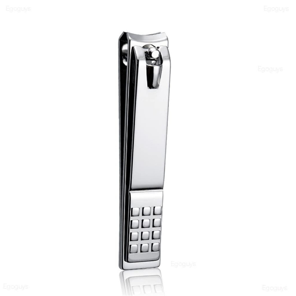 Stainless Steel Nail Clippers with Precision Cutting Edges and Ergonomic Grip for Fingernails and Toenails