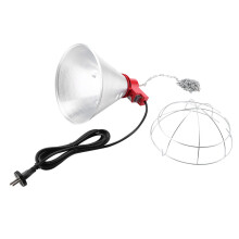 Lampe chauffante à douille en céramique pour couveuse, douille à pince avec lumière infrarouge rouge et réglage de température haut/bas,