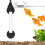 Submersible Fish Tank Heater Adjustable Temperature Control System Automatic Power Off Digital Display Controller Explosion Proof Quartz Glass For 7