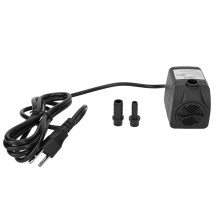 Submersible Water Pump Ultra Quiet For Aquarium Pond Hydroponics With Dry Burning Protection High Lift Capability Adjustable Flow Rate Compact Design