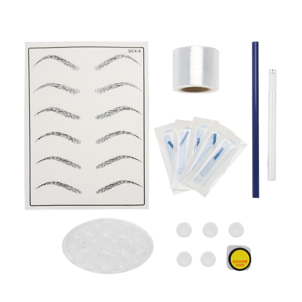 Tattoo Needle Assortment, Multiple Needle Types in Disposable Sterilized Packaging, Stainless Steel for Conventional Patterns and Professional Ink