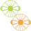 Cake Portion Divider Cutter 27cm Round Slice Bakeware for Equal Pieces Bread and Pastry 10/12 Set 2