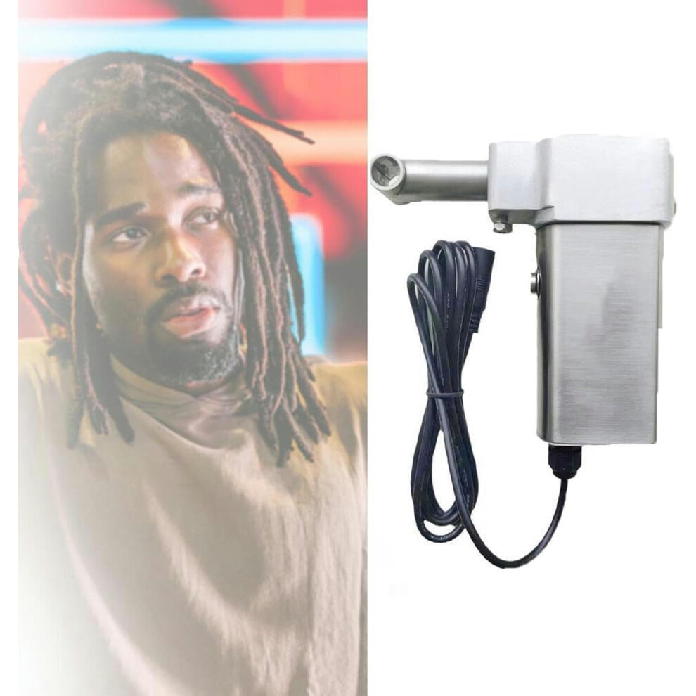 Unisex 8Mm Handheld Electric Dreadlock Crochet Tool With 20 Needles For Fast Hair Locs Creation