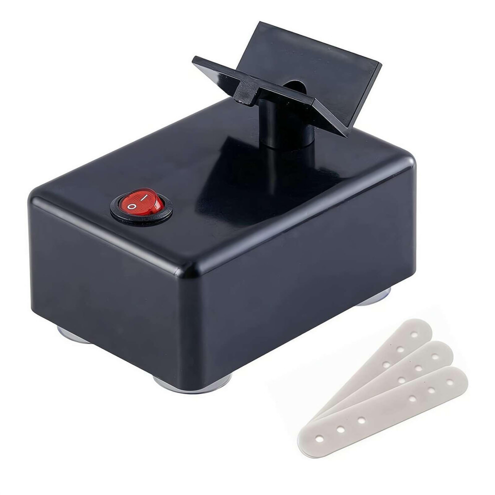 Black Nail Polish Shaker With 3200 Rpm Speed Mixing For Consistent Color Blending And Ink Bottles