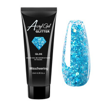 Quick Glitter Nail Extension Gel Glue with Smooth Texture for DIY and Professional Nail Styling