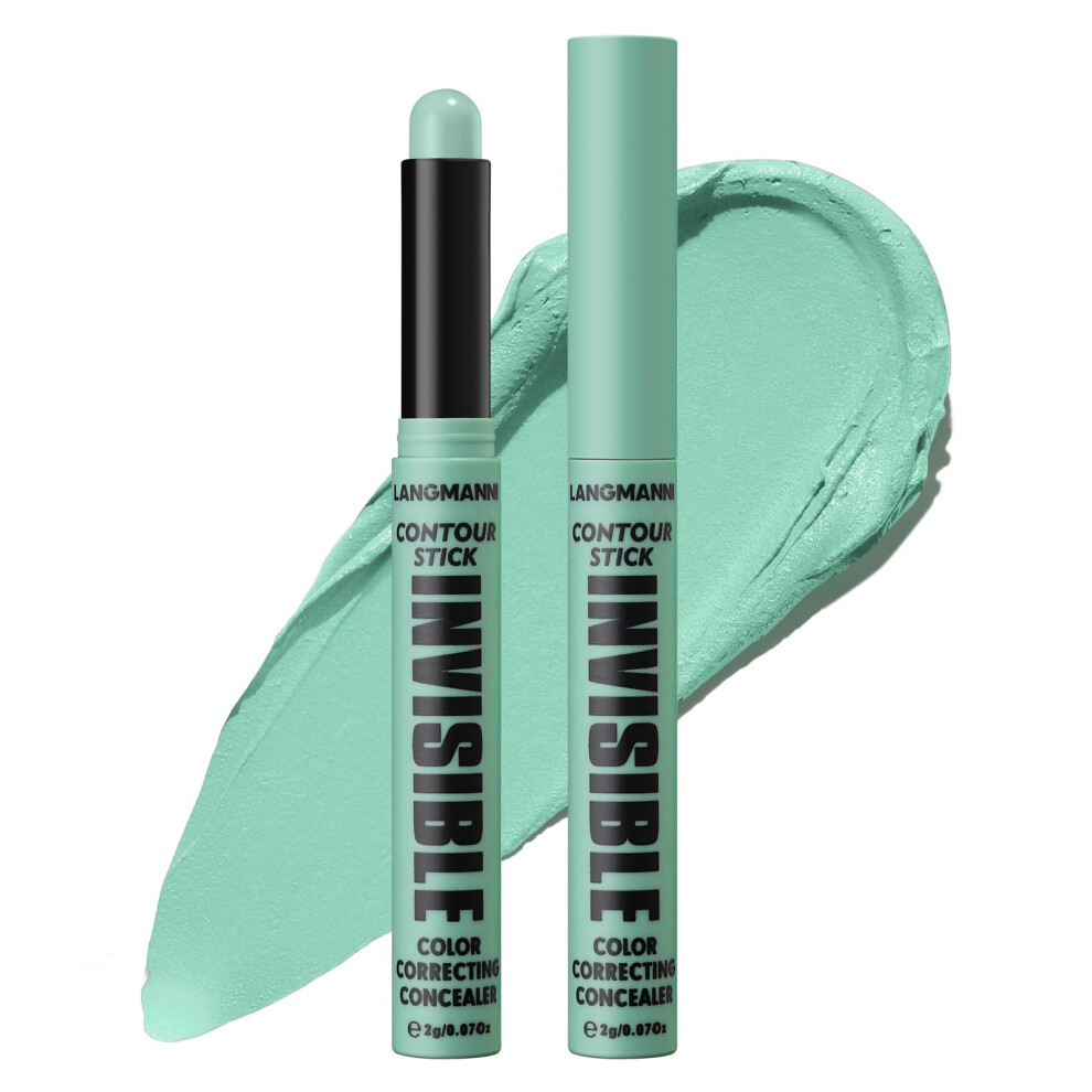 Contour Stick Waterproof Sweat Resistant Creamy Concealer Green Corrector Bronzer 4 in 1