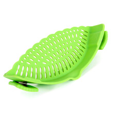 Kitchen Clip-on Silicone Pan Edge Water Drainer Anti-Sprinkling Baffle
