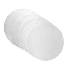 50pcs Round Non Stick BBQ Paper Liners Greaseproof Baking Sheets for Grill Home and Restaurant