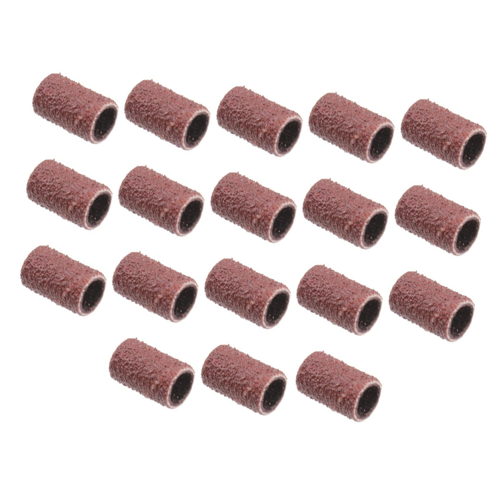 300pcs Professional Nail Drill Sanding Bands Fine Grit for Acrylic Gel Nails Manicure Pedicure
