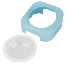 Miska na krmení pro domácí mazlíčky, vyvýšená miska na krmivo pro kočky, protiskluzová a s ochranou páteře, ergonomický design, snadno