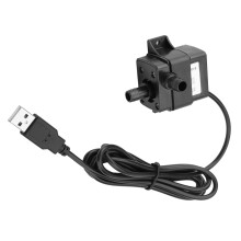 Flow Adjustable Submersible Water Pump For Indoor Fountains Aquariums And Cooling Systems Featuring USB Power Supply Brushless Motor And Waterproof Am