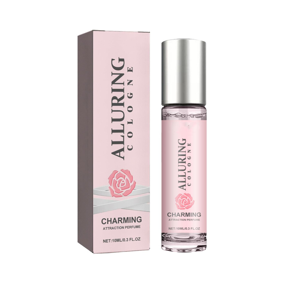 Rose Pheromone Perfume with Natural Rose Essential Oils, Long Lasting Unisex Scent in Gift Box