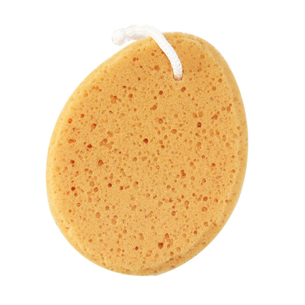 5PCS Honeycomb Bath Sponge Set for Gentle Skin Exfoliation and Rich Lather with Hanging Strap