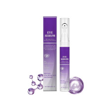 Caffeine Eye Serum with 360 Cooling Rollerball for Dark Circles, Puffiness and Wrinkle Reduction