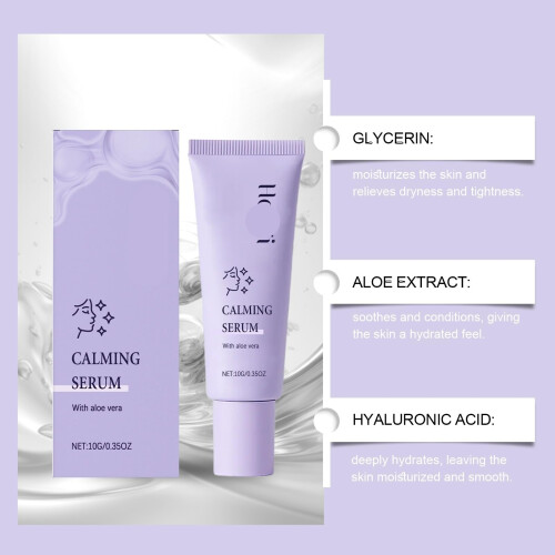 Facial Serum with Roller Applicator for Deep Hydration, Moisture Lock, Brightening, 2PCS 2