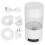 Fish Feeding Ring with Automatic Fish Feeders, Sturdy Suction Cups for Secure Mounting, Reduced Filter Clogging Technology, Keeps Aquarium Clean with 1