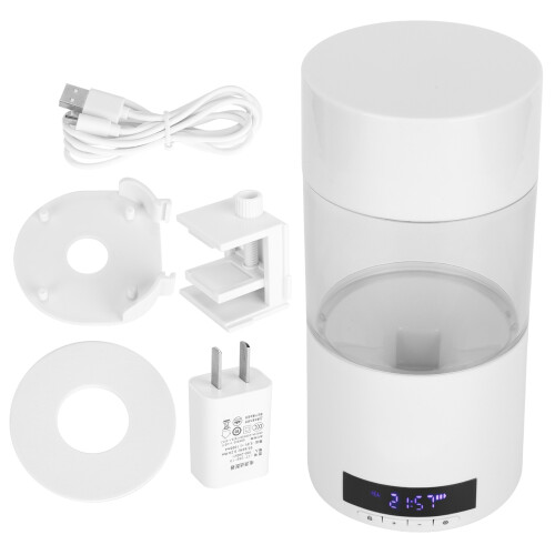 Fish Feeding Ring with Automatic Fish Feeders, Sturdy Suction Cups for Secure Mounting, Reduced Filter Clogging Technology, Keeps Aquarium Clean with