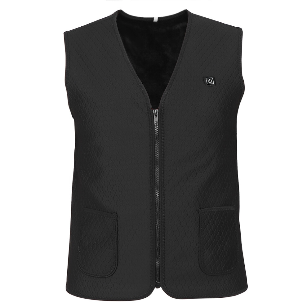 USB Powered Electric Heating Vest With Smart Temperature Adjustment, Heated Vest Featuring 17 Zone Infrared Warmth And Water-Resistant Construction