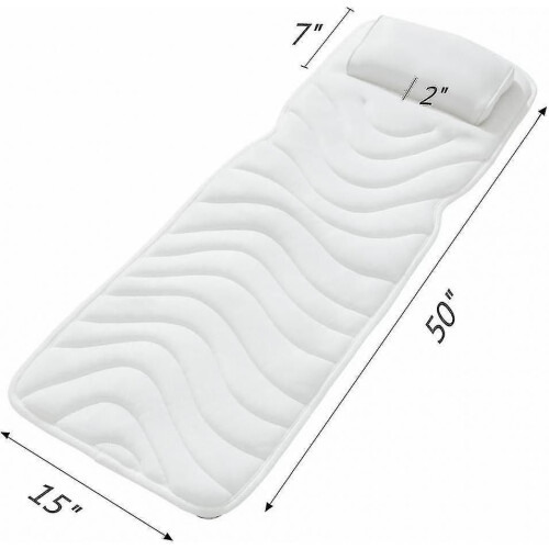 Volledig badkussen 127x38,1cm με αντιολισθητικό zuignappen 1