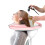 Vasca gonfiabile per capelli per persone costrette a letto/incinte 1