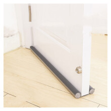 Door Draft Stopper Under Door Noise and Air Blocker for Home Brown 1 Piece