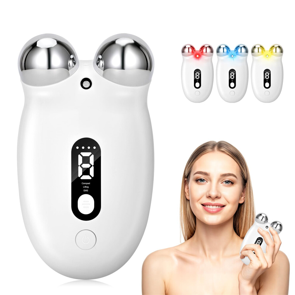 VShaped Facial Massage Device with Three Modes for Face Lifting, Skin Tightening and AntiWrinkle