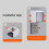 86 Type Dustproof Box Socket Waterproof Box Plastic-Gray 3