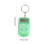 Pocket Calculator Keychain with Lid Keyring Holder-Green 3
