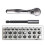 Ergonomic Handle Mini Ratchet Wrench Set Right Angles 1