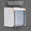 86 Type Dustproof Box Socket Waterproof Box Plastic-Gray 2