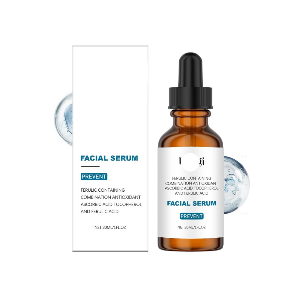 Facial Serum with Deep Hydration and Brightening Glow for Dry Skin and PostWaxing Care 1PCS