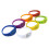 Set of 5 Voice Control LED Light Bracelets Flashing Bangle-Blue 5