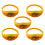 5pcs Sound Control Concert Voice Control LED Light-Orange 1