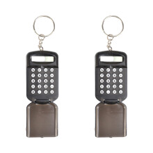 Creative keychain Calculator Keyring 8 Digit Display-Black