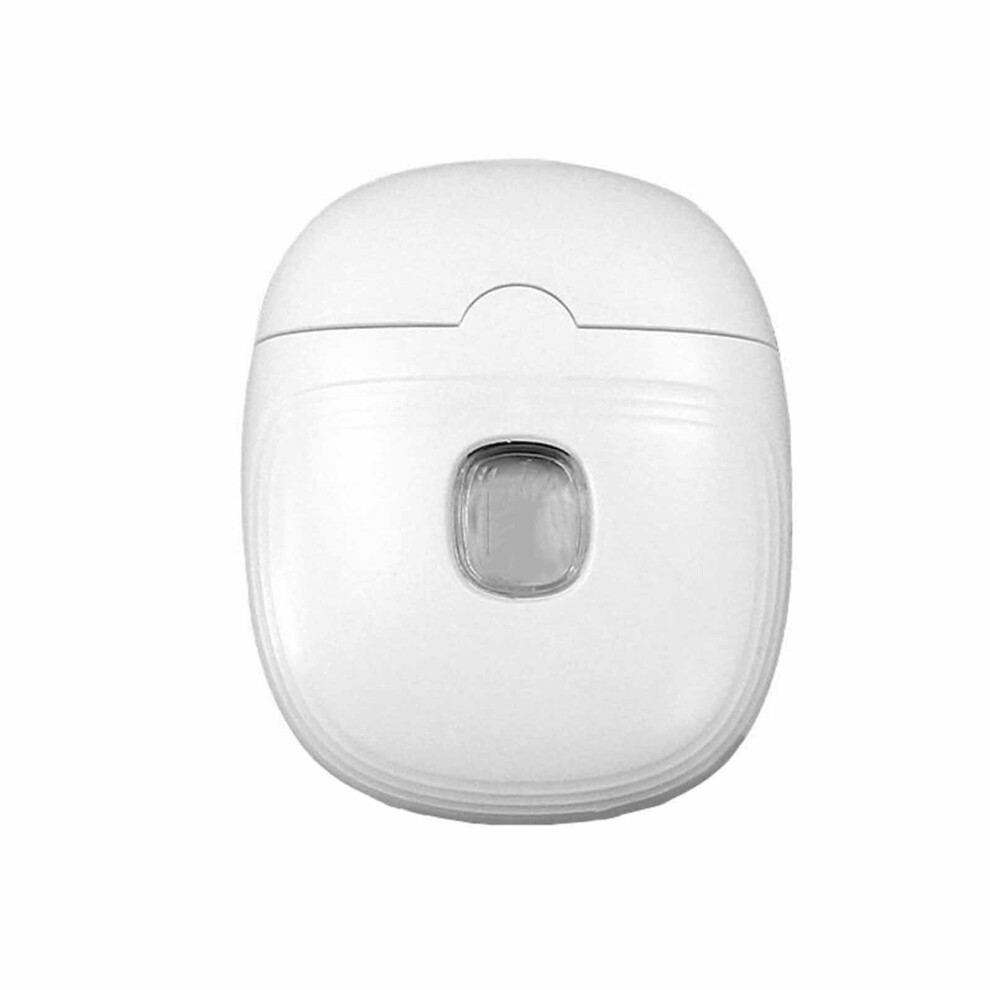 Light/White Electric Nail Clipper With Rechargeable Automatic Nail Trimmer For Adults And Elderly,