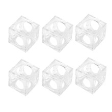 Aquário transparente para criação de peixes pequenos e camarões, feito de acrílico transparente de alta qualidade, com design leve e fácil de