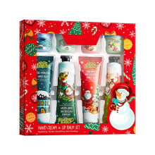 Lip and Hand Cream Set Deep Hydration 2 in 1 Care Winter Balm and Moisturizer Duo 02