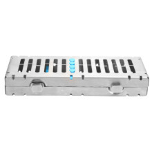 Sterilization Cassette For Dental Surgical Settings, Medical Grade Stainless Steel Providing Rust Resistance And Heavy Duty Construction, Detachable