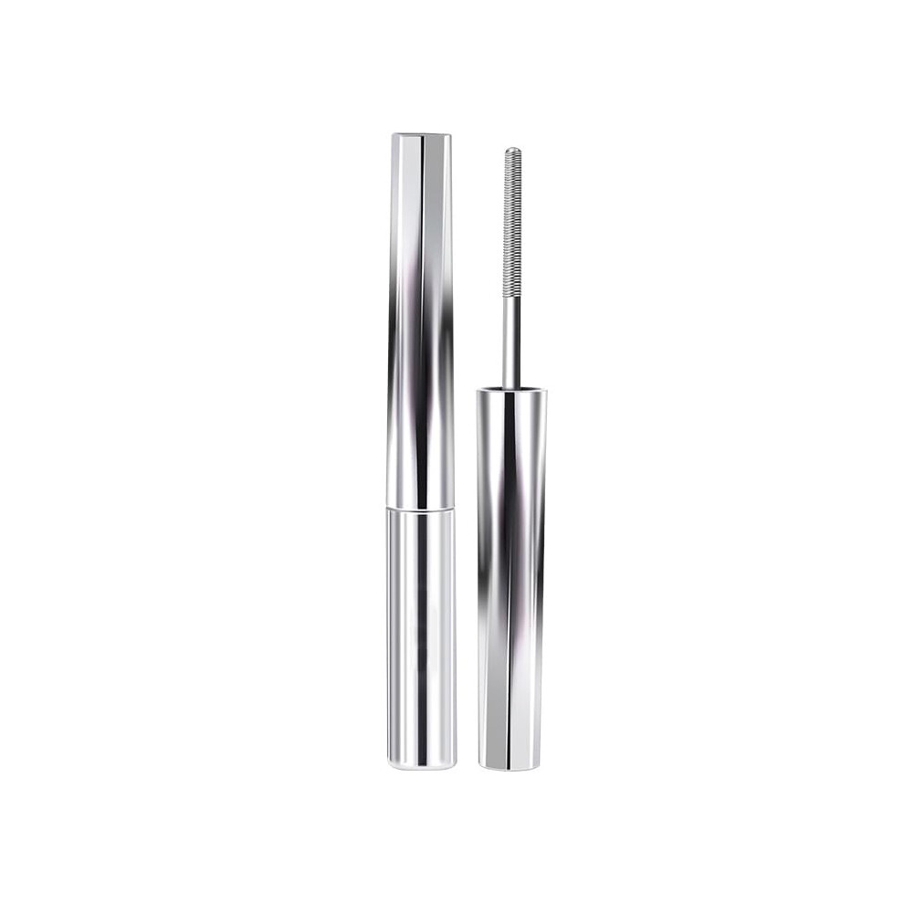 Volumizing Mascara with Curved Iron Brush, Smudge Proof Curling and Lengthening for Dramatic Lashes