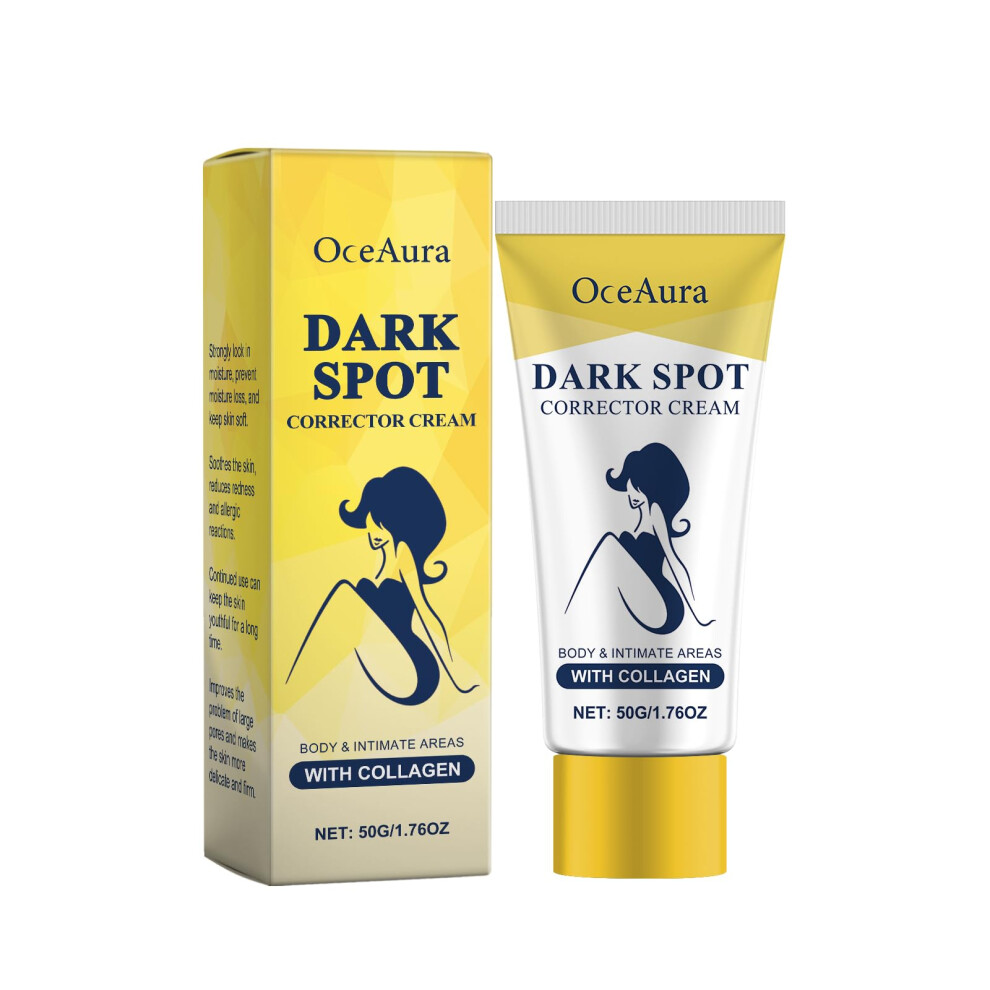 Dark/Cream Spot Corrector With Collagen And Niacinamide For Even Skin Tone And Deep Hydration, 1.76Oz