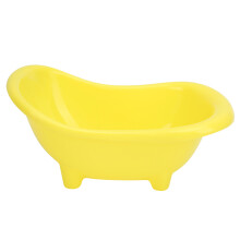 Baignoire à sable pour hamster, bassin de bain pour petits animaux, baignoire en plastique pour hamster, design polyvalent et facile à utiliser,