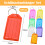 Key Identifier Labels, Versatile Portable Assorted Colors Write-On Windows For Clear Identification 2