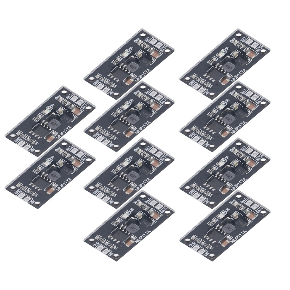 10Pcs 6S Battery Charger Module Boost Board For Nimh/Nicd, Pcb Black 8731380892733
