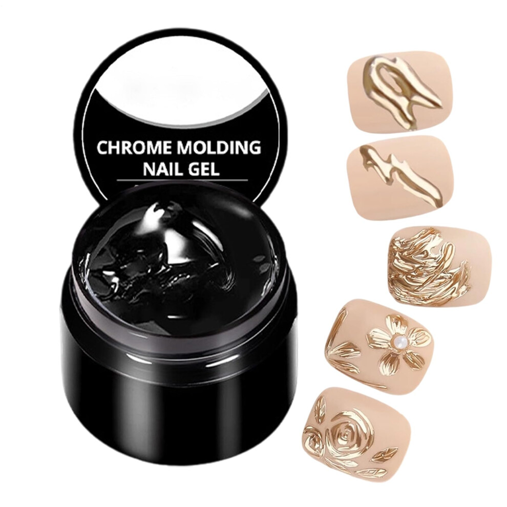 3D Nail Sculpting Gel 7ml NonSticky Builder Gel for Precise LED UV Curing and Nail Art Design